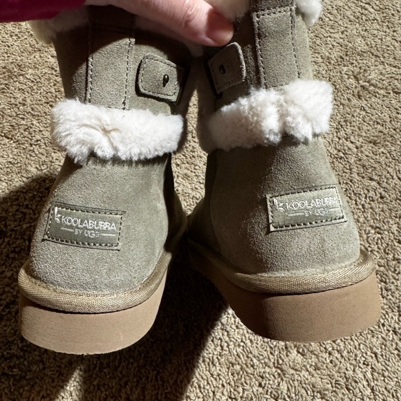 Koolaburra by UGG Winter Boots Womens 10 Barlee Shearling Suede 1133079 - Picture 7 of 9